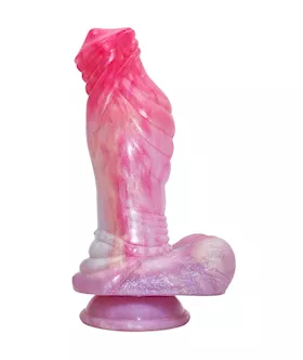 Wild Provoked Dragon Fantasy Dildo With Balls