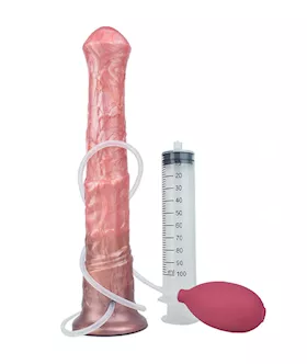 Wild Unstoppable Stallion Squirting Fantasy Dildo