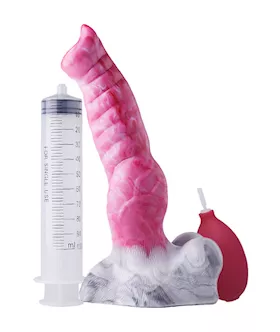 Wild Fabled Pegasus Knotted Squirting Fantasy Dildo