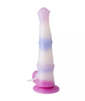 Wild Mischievous Mustang Squirting Fantasy Dildo With Balls
