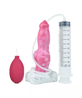 Wild Rising Phoenix Knotted Squirting Fantasy Dildo