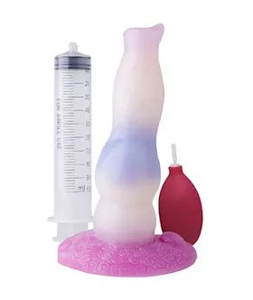 Wild Hypnotic Jellyfish Knotted Squirting Fantasy Dildo