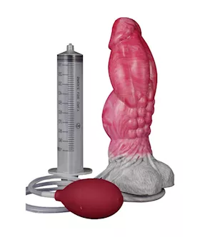 Wild Bulging Incubus Squirting Fantasy Dildo