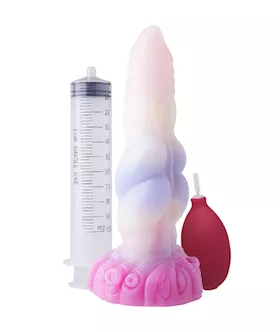 Wild Rampaging Ogre Knotted Squirting Fantasy Dildo