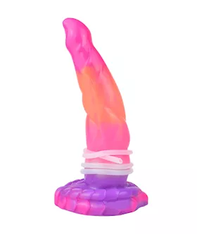 Wild Insatiable Behemoth Glow In The Dark Squirting Fantasy Dildo