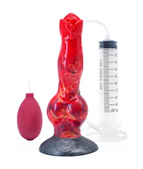 Wild Wicked Imp Knotted Squirting Fantasy Dildo