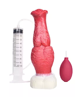 Wild Bulging Kobold Squirting Fantasy Dildo