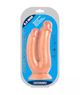 Mr Rude Veiny Double Penetrator Dildo