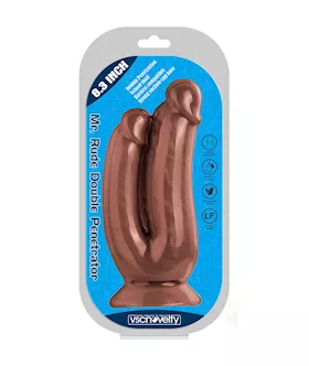 Mr Rude Veiny Double Penetrator Dildo