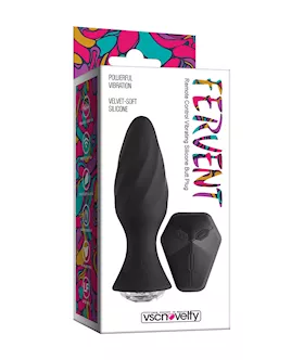 Fervent Remote Controlled Vibrating Butt Plug