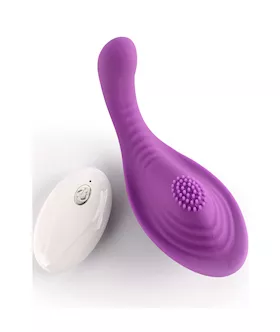 Pleasure Luxury Remote Controlled Curvy Vibrator