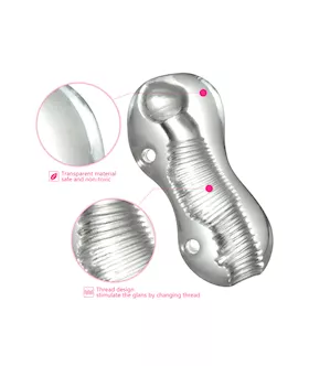 Ice Girl Tundra Textured Masturbator