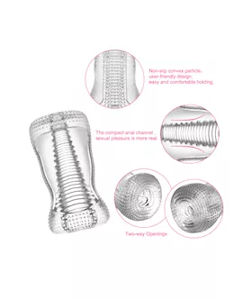Ice Girl Tumbler Textured Masturbator