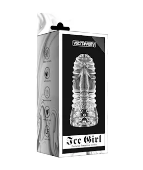 Ice Girl Vortex Textured Masturbator