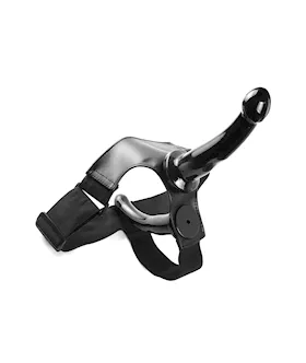 Black Magic Unisex Strap-on Double Dildo