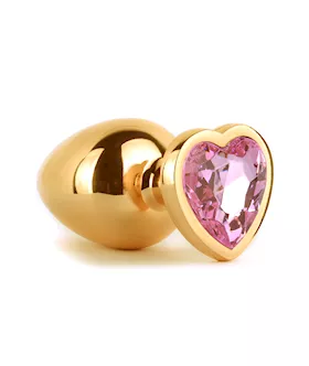 Jewelled Secret Heart Butt Plug