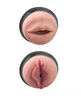 Double-ended Mouth And Vagina Masturbator