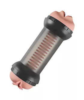 Double-ended Mouth And Vagina Masturbator