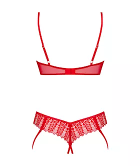 Obsessive Ingridia Bikini Crotchless Set