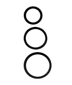 Stretchy Silicone Cock Ring Set