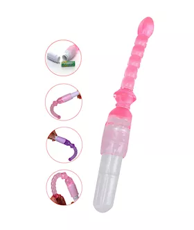 Flexible Beaded Vibrator