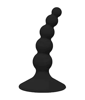 Suction Cup Beaded Anal Plug