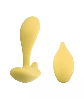 Remote Controlled Banana Boat Vibrating Anal Plug