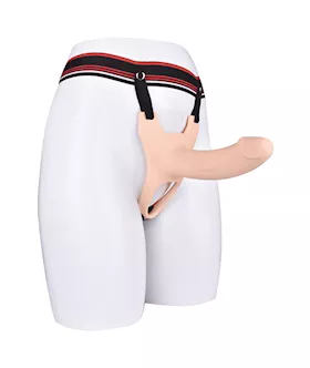 Slimline Hollow Strap On Dildo