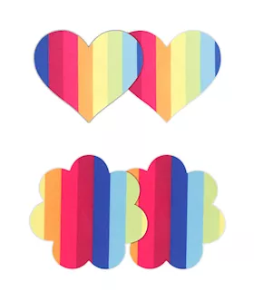 Pretty Pasties Heart & Flower 2 Pair