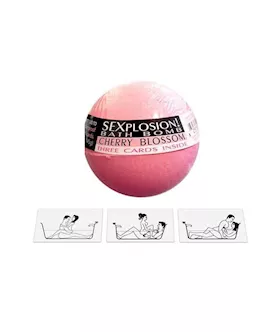 Sexplosion Bath Bomb  Cherry Blossom
