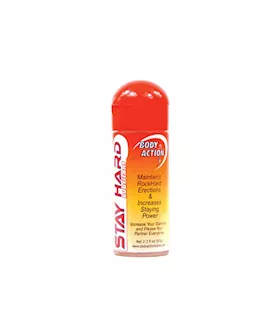 Body Action Stayhard Lubricant - 2.3 Oz