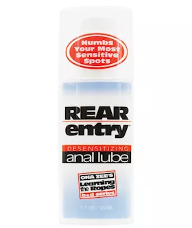 Rear Entry Desensitizing Anal Lube - 1.7 Oz