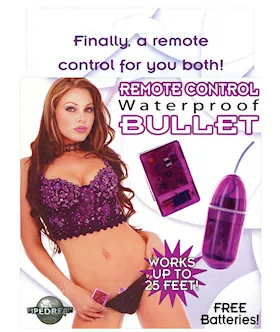 Remote Control Bullet Waterproof - Purple