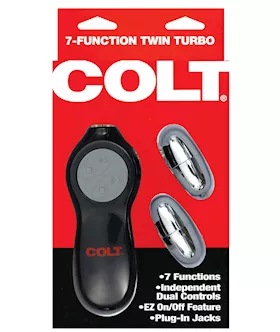 Colt 7-function Twin Turbo Bullets - Silver
