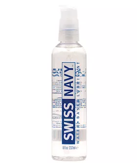 Swiss Navy Water Based Lube - 8 Oz