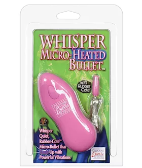 Whisper Micro Heated Bullet - Pink