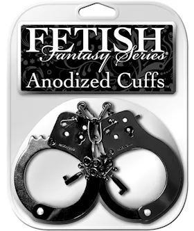 Fetish Fantasy Series Anodized Cuffs - Black