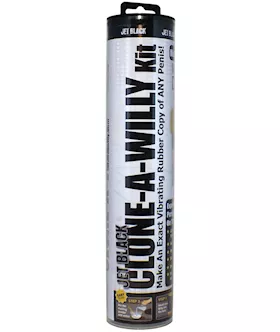 Clone-a-willy Kit Vibrating - Jet Black