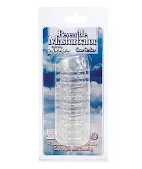 Dr Joel Kaplan Reversible Masturbator - Clear
