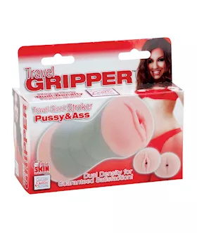 Travel Gripper Pussy & Ass - Pink
