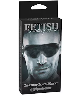Fetish Fantasy Limited Edition Leather Love Mask