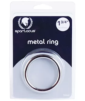 Spartacus 1.75" Nickel Cock Ring