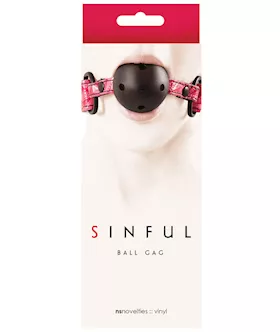 Sinful Ball Gag - Pink