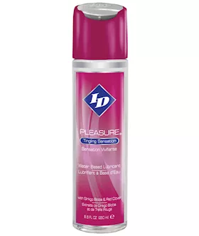 Id Pleasure Waterbased Tingling Lubricant - 8.5 Oz Flip Cap Bottle