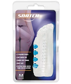 Blush M For Men Snatch Masturbator - Clear