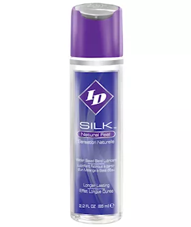 Id Silk Natural Feel Lubricant - 2.2 Oz Flip Cap Bottle
