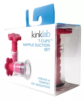 Kinklab T-cup Nipple Suction Set