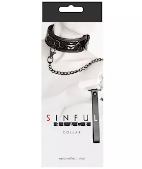 Sinful Collar - Black