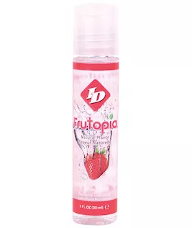 Id Frutopia Natural Lubricant - 1 Oz Strawberry