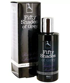Fifty Shades Of Grey Ready For Anything Aqua Lubricant - 3.4 Oz